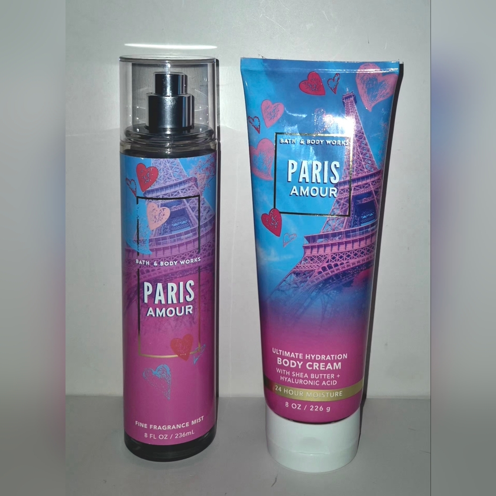 Paris Amour Bundle - 8 Oz Body Cream & Mist
